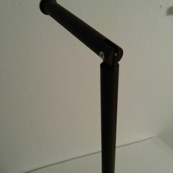 Black Metal Toilet Paper Holder - Picture 7 of 8